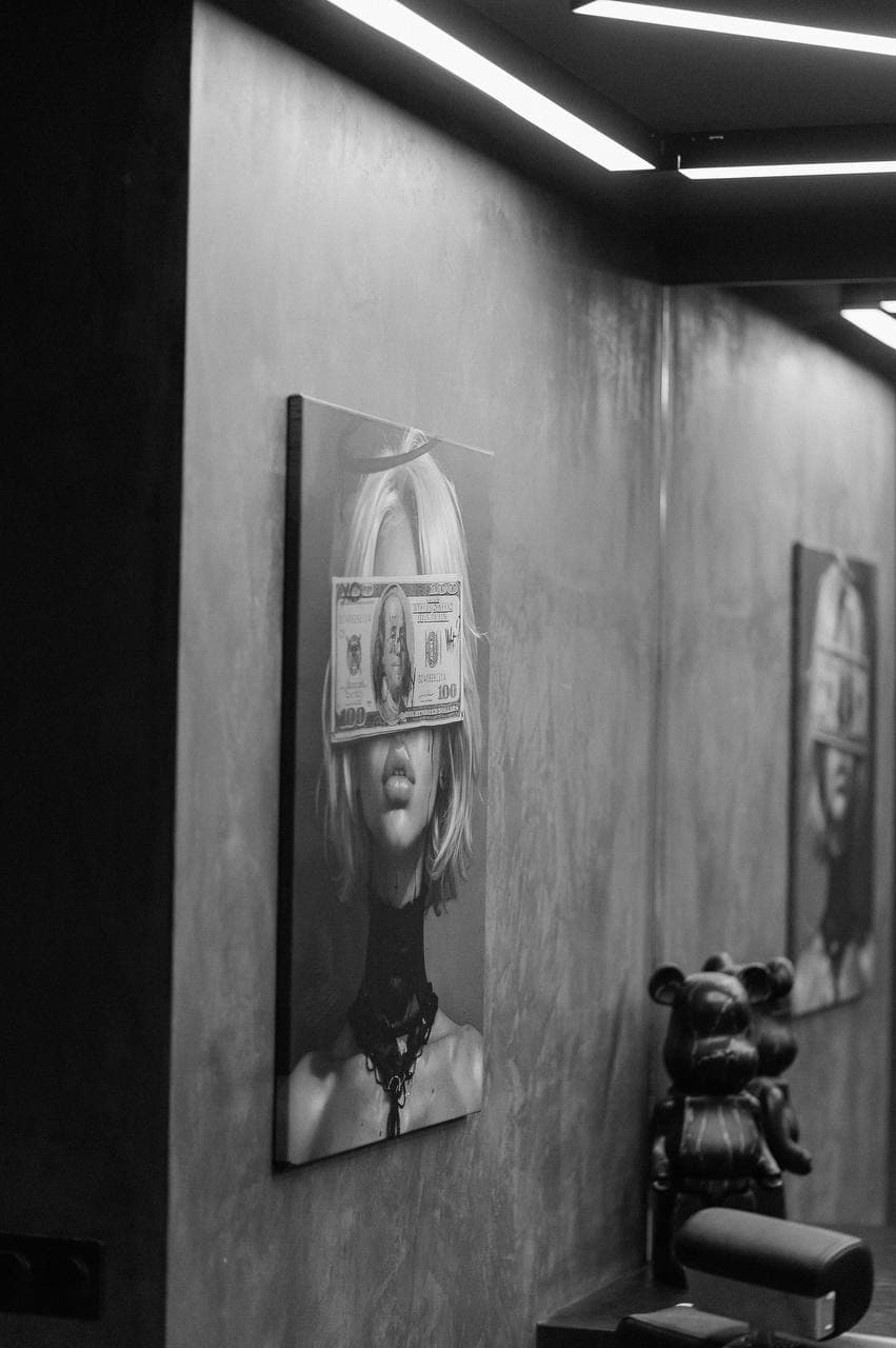 Wnętrze Freeman Barbershop